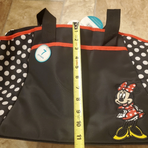 NWT disney multi piece diaper bag minnie mouse - Picture 7 of 11